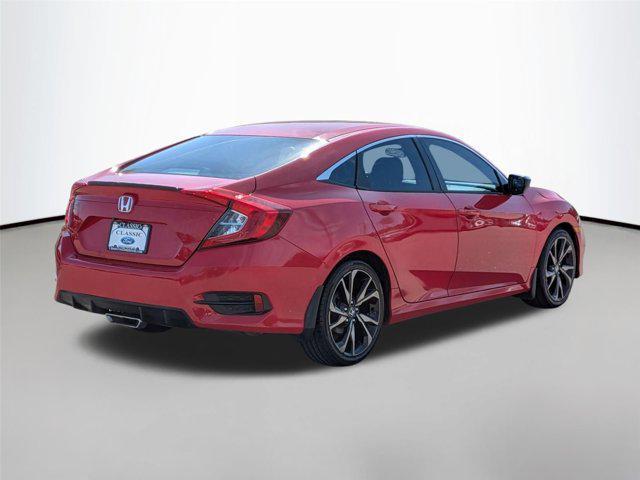 used 2019 Honda Civic car, priced at $18,495