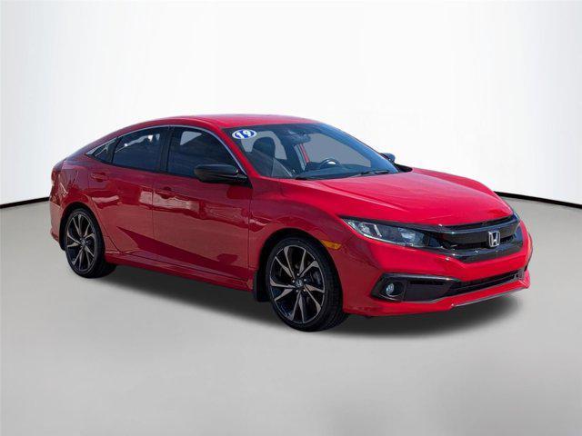 used 2019 Honda Civic car, priced at $18,495