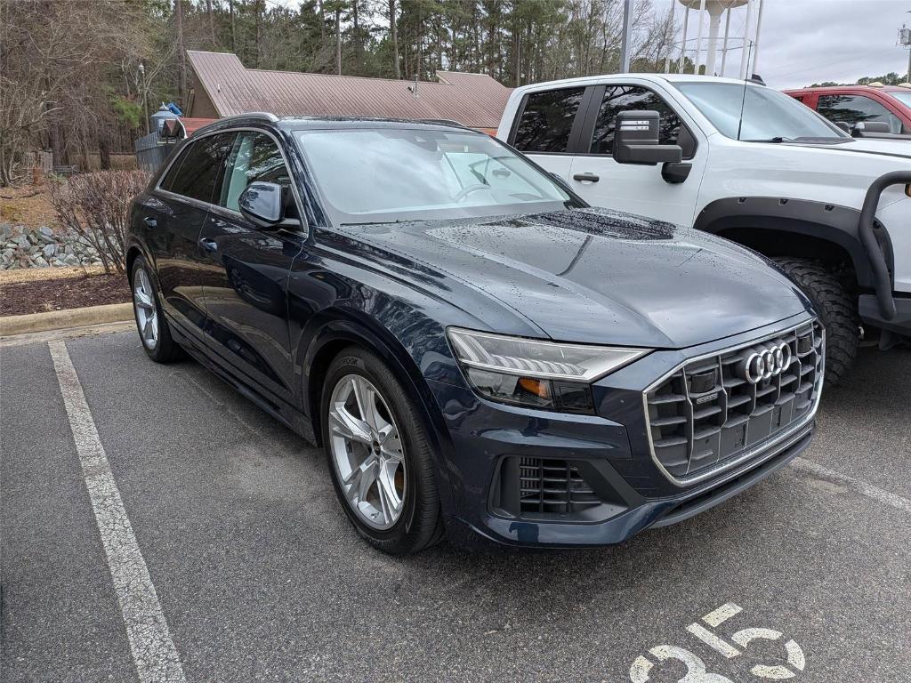 used 2023 Audi Q8 car, priced at $53,495
