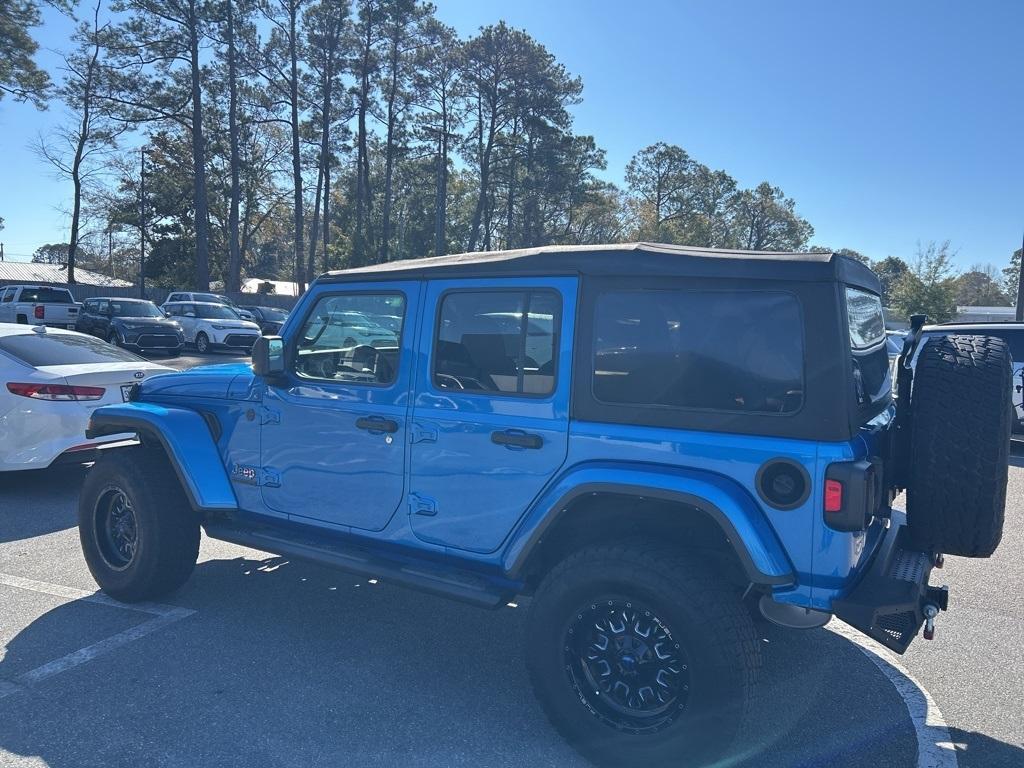 used 2021 Jeep Wrangler Unlimited car, priced at $22,988