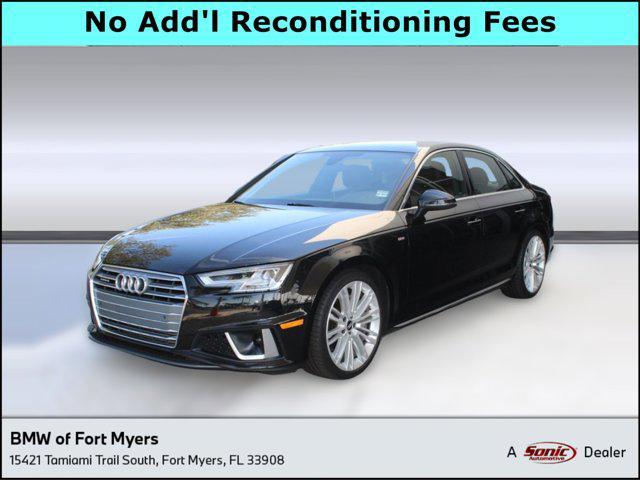 used 2019 Audi A4 car, priced at $16,998