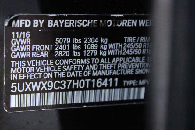 used 2017 BMW X3 car, priced at $9,498