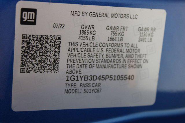 used 2023 Chevrolet Corvette car, priced at $62,999