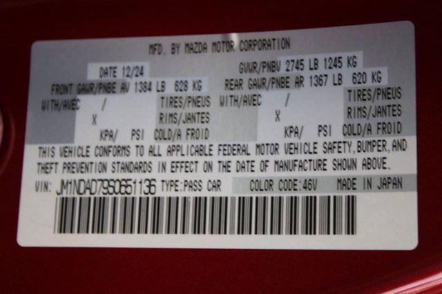 used 2025 Mazda MX-5 Miata car, priced at $29,998