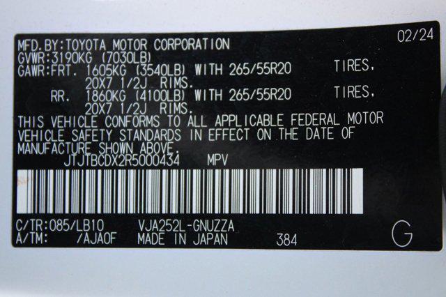 used 2024 Lexus GX 550 car, priced at $72,998