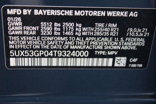 new 2026 BMW X3 car, priced at $59,025