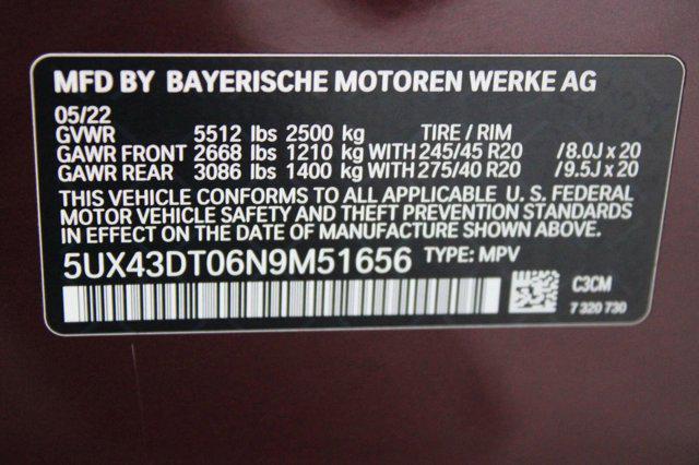 used 2022 BMW X4 car, priced at $25,498