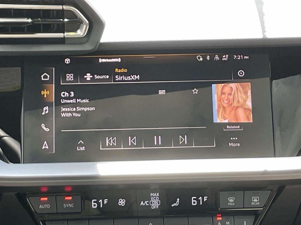 new 2025 Audi A3 car, priced at $44,935