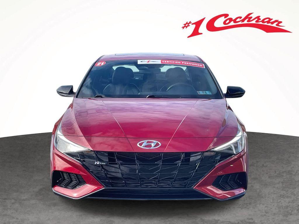 used 2021 Hyundai Elantra car, priced at $16,998
