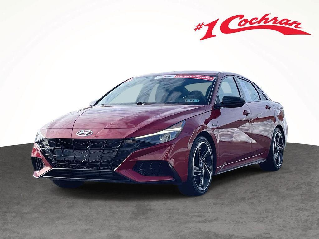 used 2021 Hyundai Elantra car, priced at $16,998
