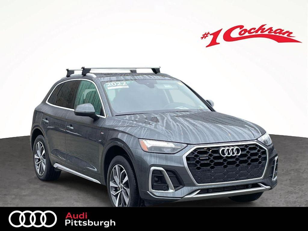 used 2022 Audi Q5 car, priced at $22,498