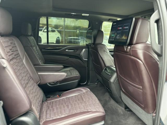used 2023 Cadillac Escalade ESV car, priced at $93,899