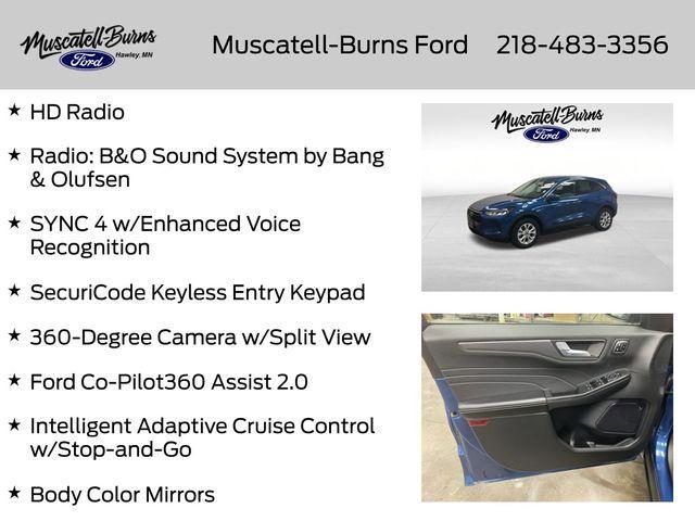 used 2023 Ford Escape car, priced at $25,495