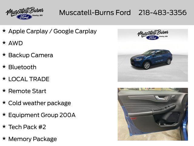 used 2023 Ford Escape car, priced at $25,495