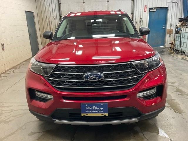 2023 Rapid Red Metallic Tinted Clearcoat Ford Explorer
