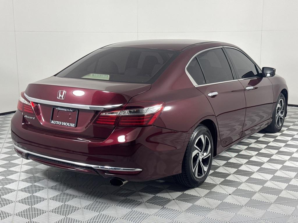 2017 Maroon Honda Accord
