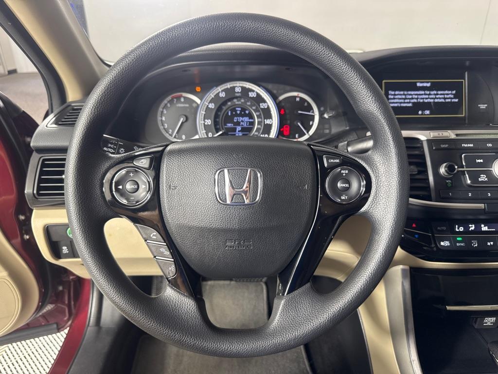 2017 Maroon Honda Accord