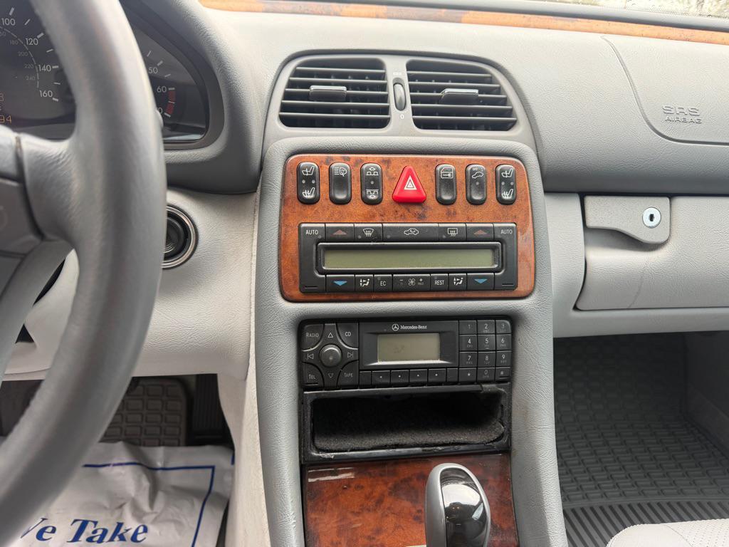 used 2002 Mercedes-Benz CLK-Class car, priced at $3,990