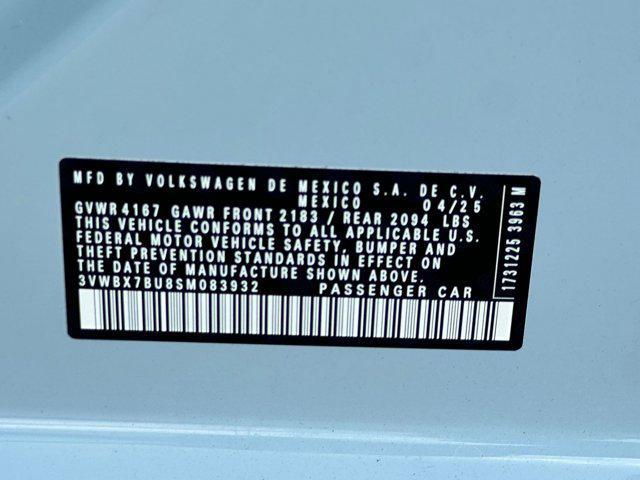 new 2025 Volkswagen Jetta car, priced at $23,726