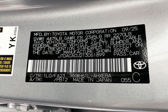 new 2026 Toyota Prius Plug-In Hybrid car, priced at $34,810