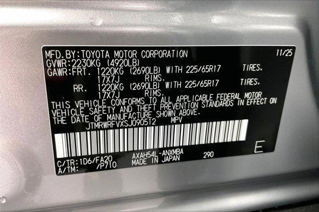 new 2025 Toyota RAV4 Hybrid car, priced at $35,310