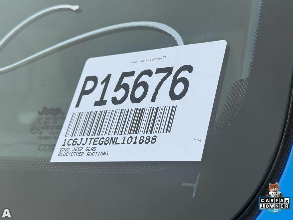 used 2022 Jeep Gladiator car, priced at $36,115