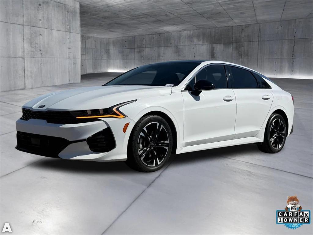 used 2021 Kia K5 car, priced at $18,883
