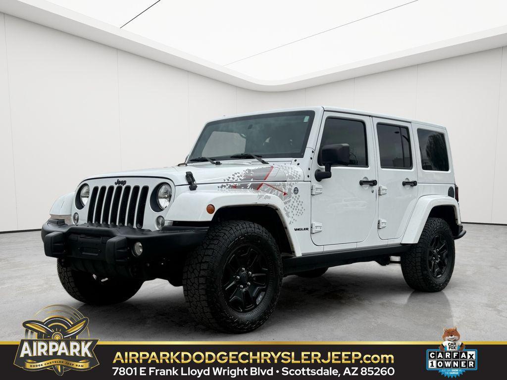 used 2016 Jeep Wrangler Unlimited car, priced at $15,462