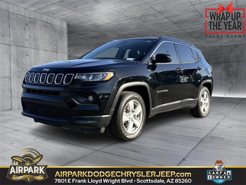 used 2022 Jeep Compass car, priced at $17,810