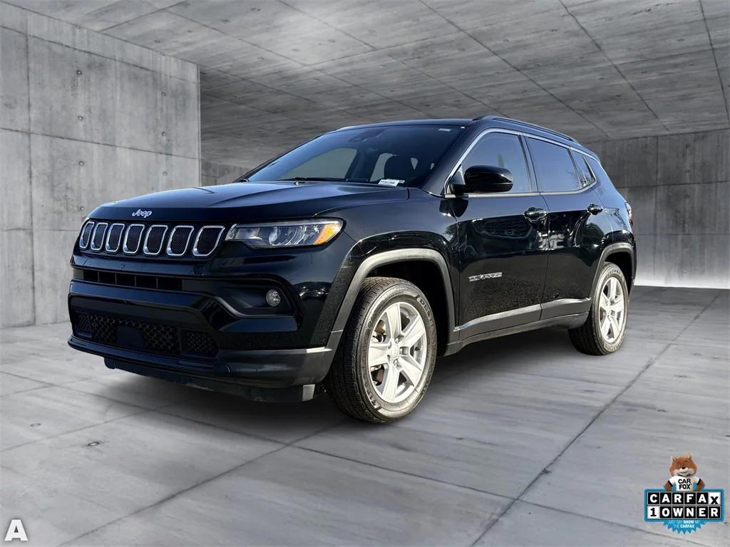 used 2022 Jeep Compass car, priced at $18,230