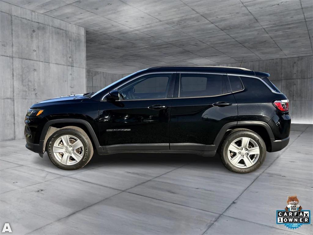 used 2022 Jeep Compass car, priced at $18,230