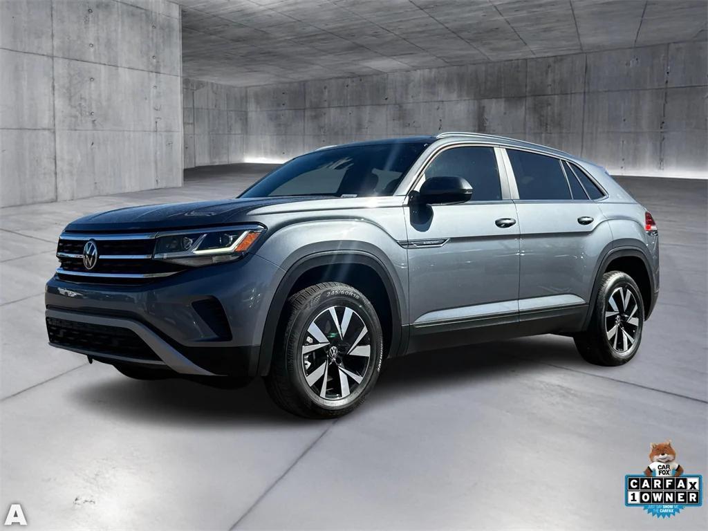 used 2022 Volkswagen Atlas Cross Sport car, priced at $17,893