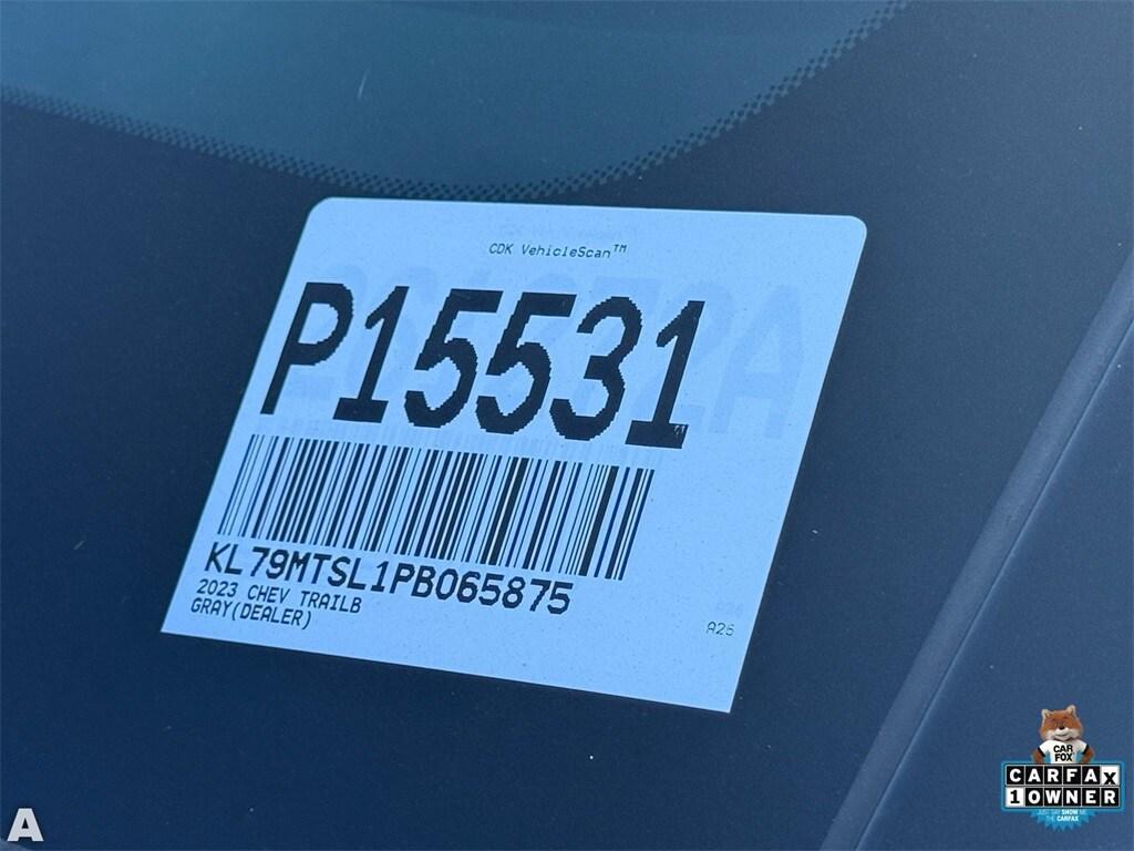 used 2023 Chevrolet TrailBlazer car, priced at $20,246