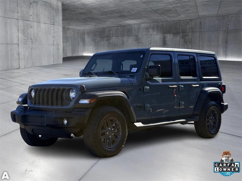used 2024 Jeep Wrangler car, priced at $34,978