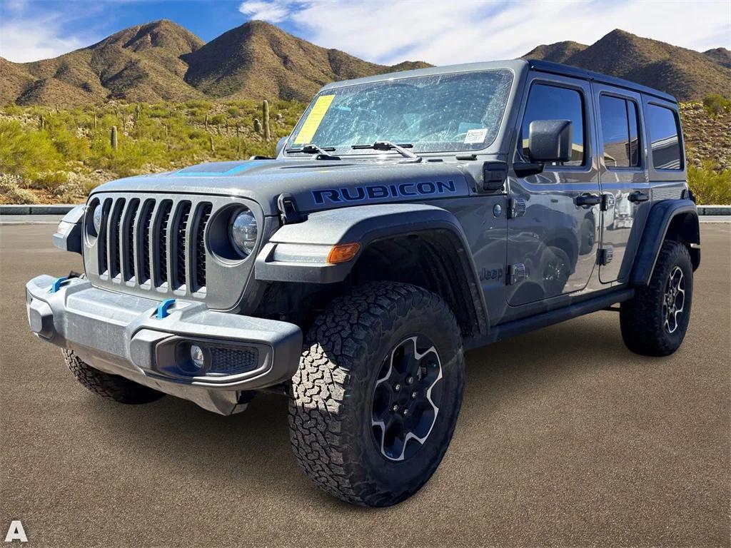 used 2023 Jeep Wrangler 4xe car, priced at $25,853
