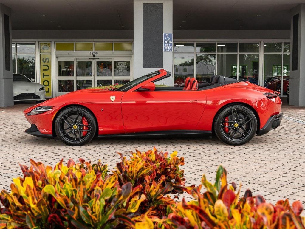 used 2024 Ferrari Roma Spider car, priced at $334,995