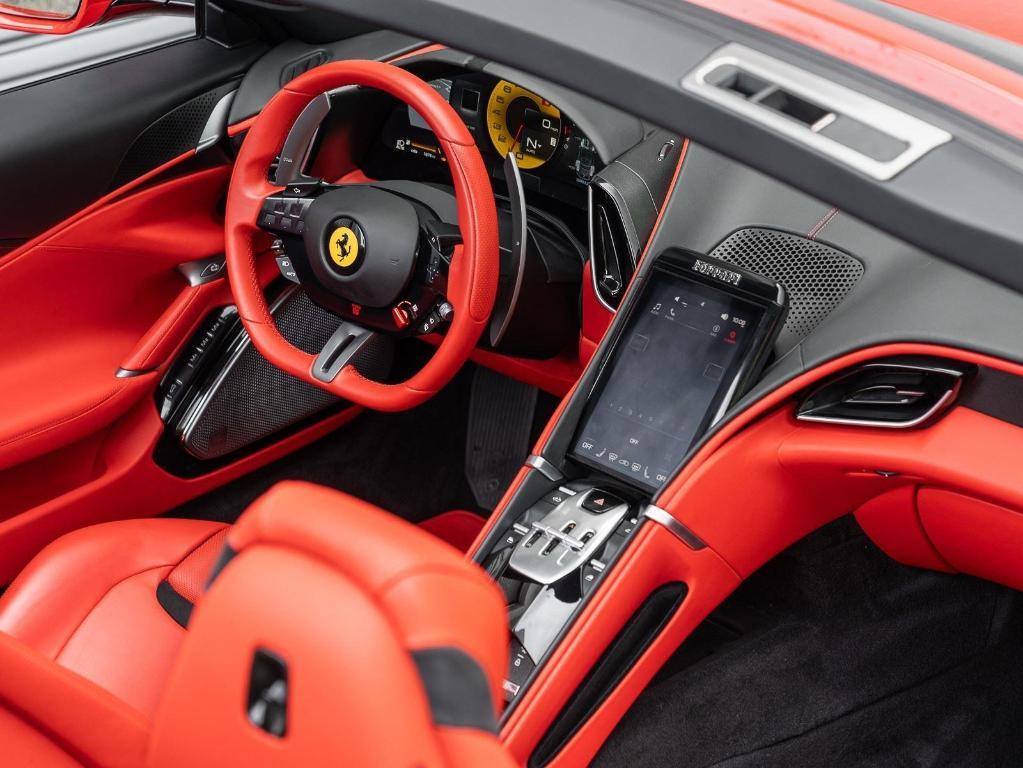 used 2024 Ferrari Roma Spider car, priced at $334,995