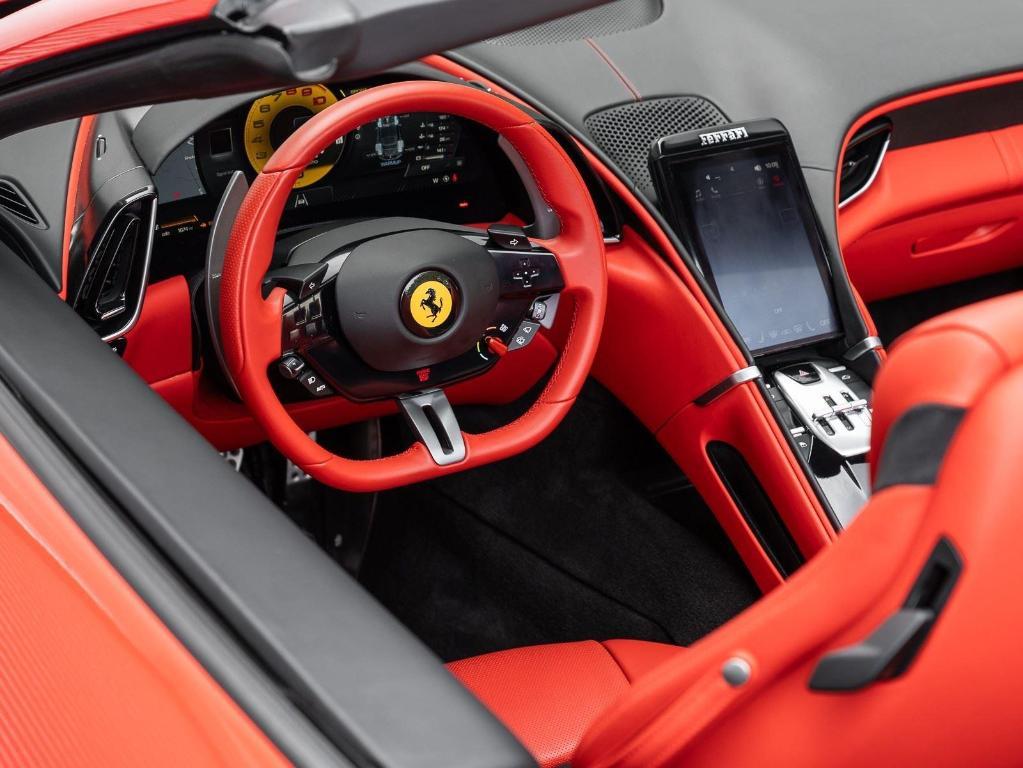 used 2024 Ferrari Roma Spider car, priced at $334,995
