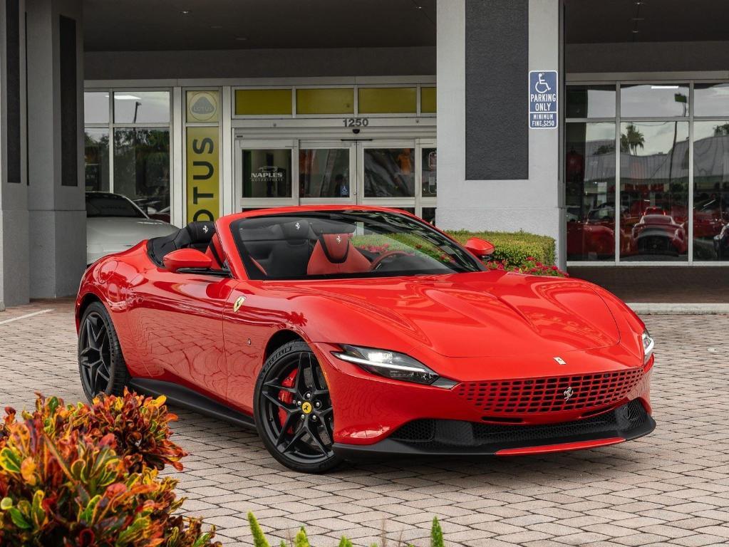 used 2024 Ferrari Roma Spider car, priced at $334,995