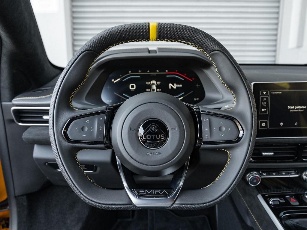 new 2026 Lotus Emira car, priced at $120,000