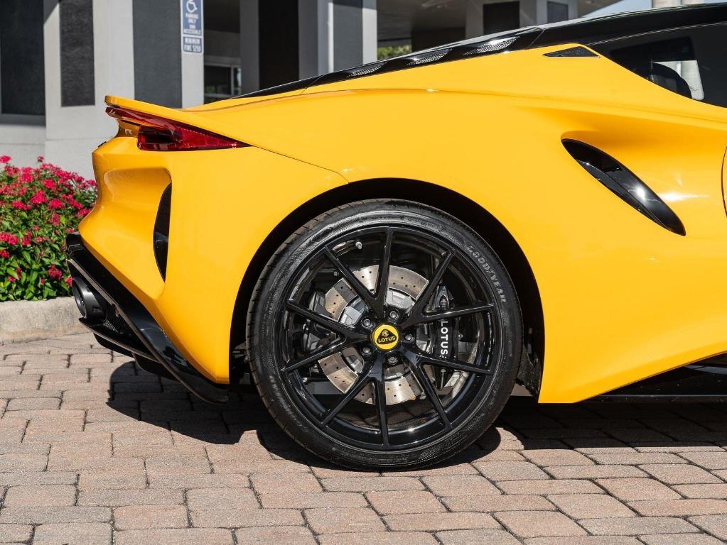 new 2026 Lotus Emira car, priced at $120,000