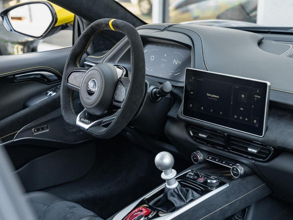 new 2026 Lotus Emira car, priced at $121,450