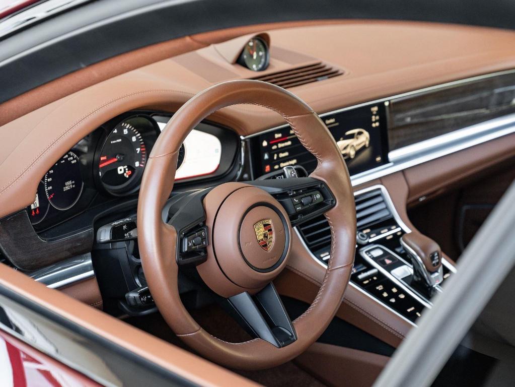 used 2023 Porsche Panamera car, priced at $89,995