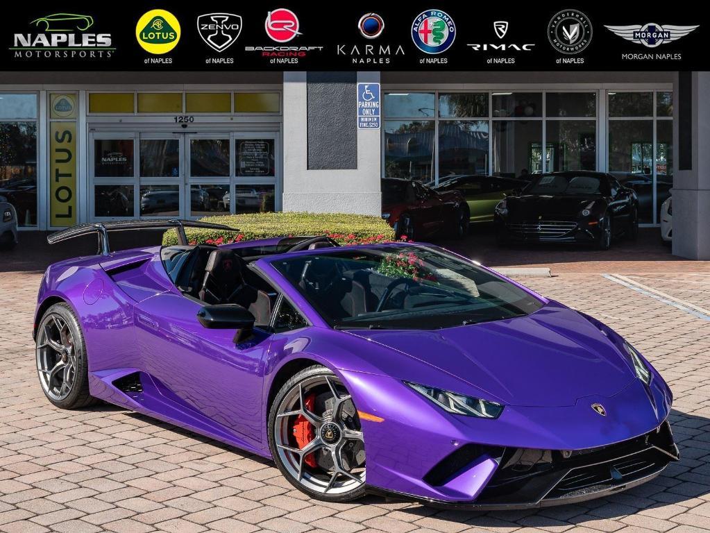 used 2019 Lamborghini Huracan car, priced at $379,995