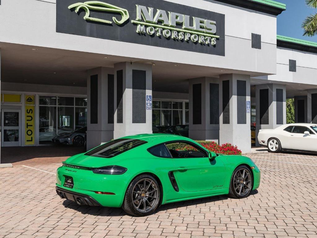 used 2023 Porsche 718 Cayman car, priced at $103,995