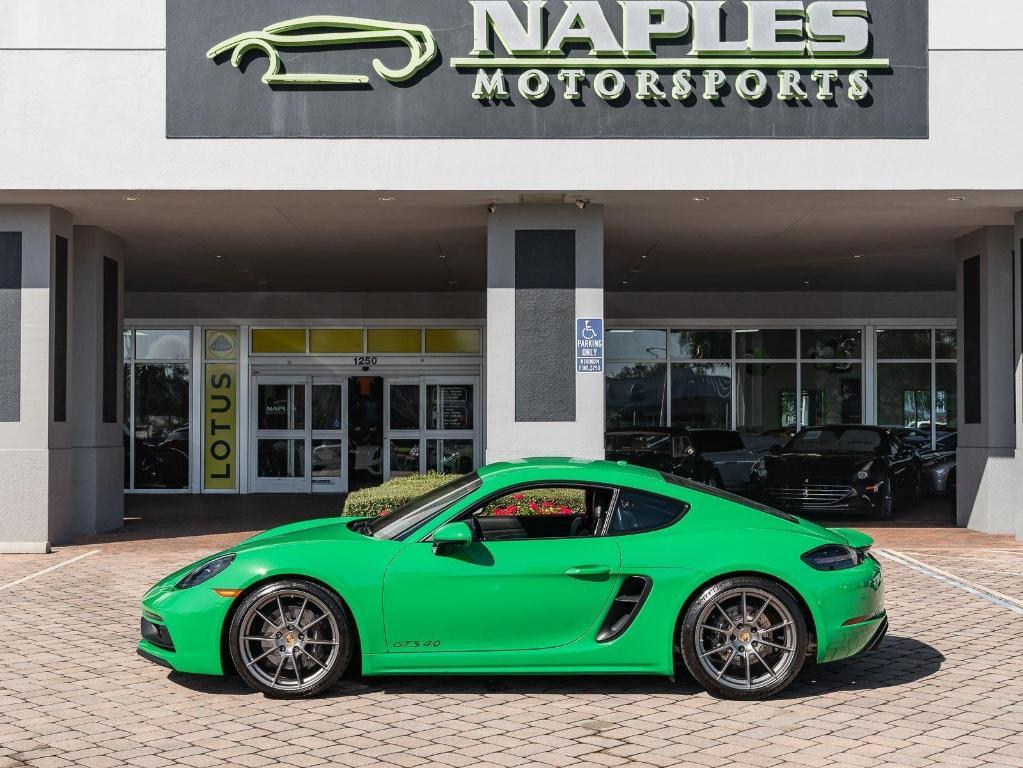 used 2023 Porsche 718 Cayman car, priced at $103,995