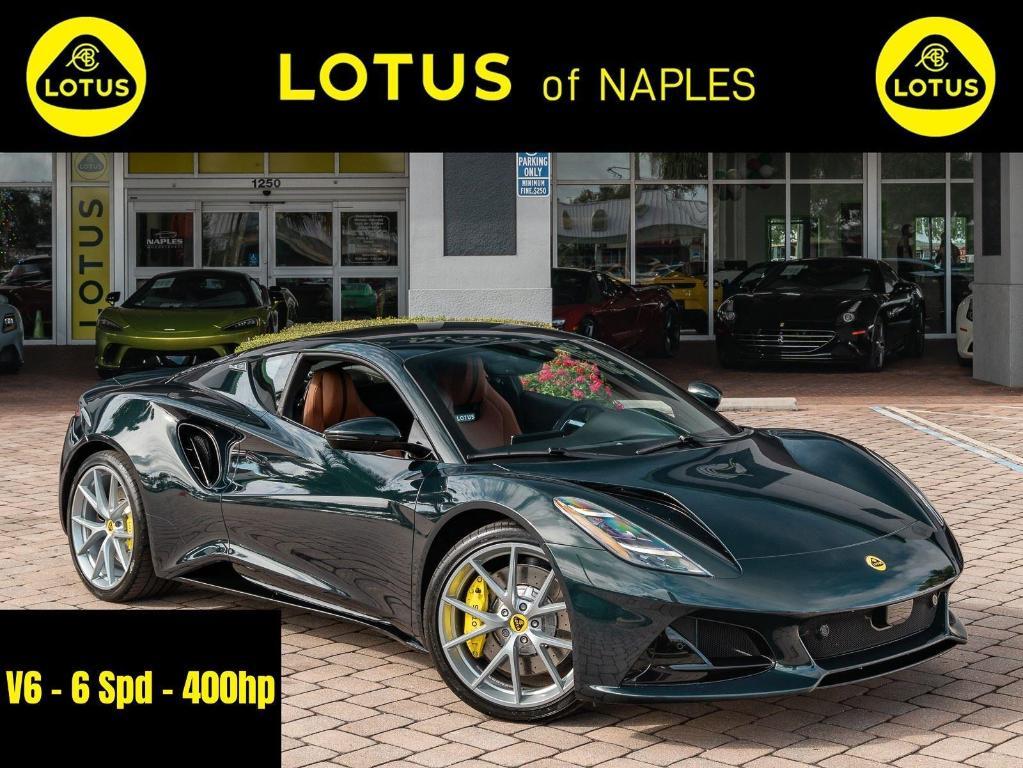 new 2026 Lotus Emira car, priced at $119,550