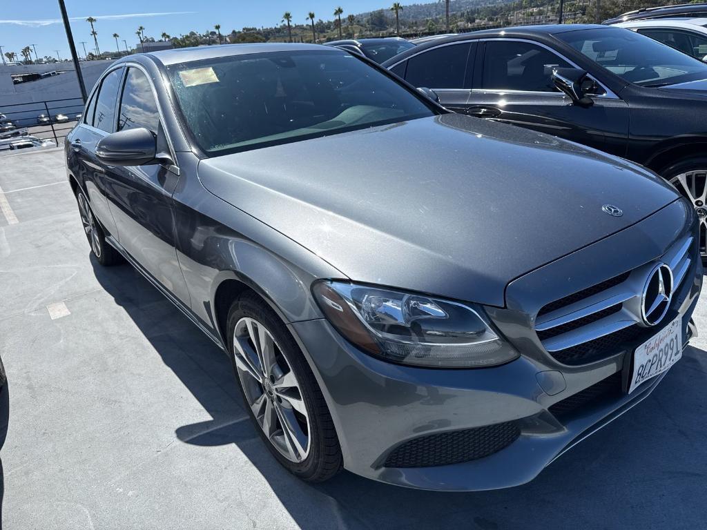 used 2018 Mercedes-Benz C-Class car, priced at $17,271