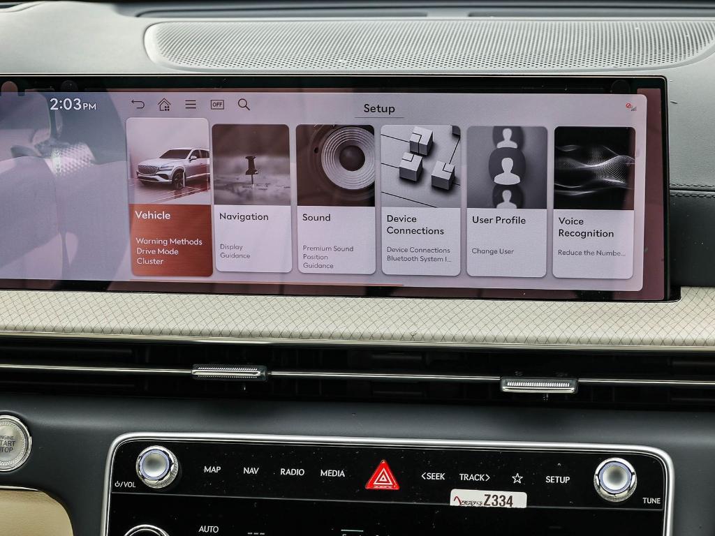 new 2026 Genesis GV80 car, priced at $85,575