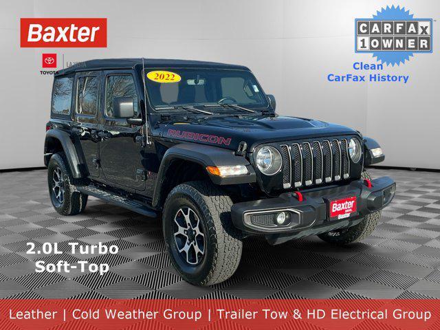 used 2022 Jeep Wrangler Unlimited car, priced at $33,899